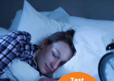 a good night sleep, test your pillow